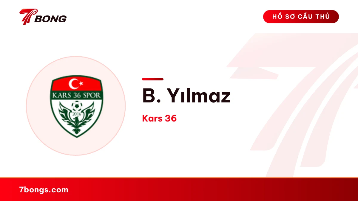 B. Yılmaz — Kars 36