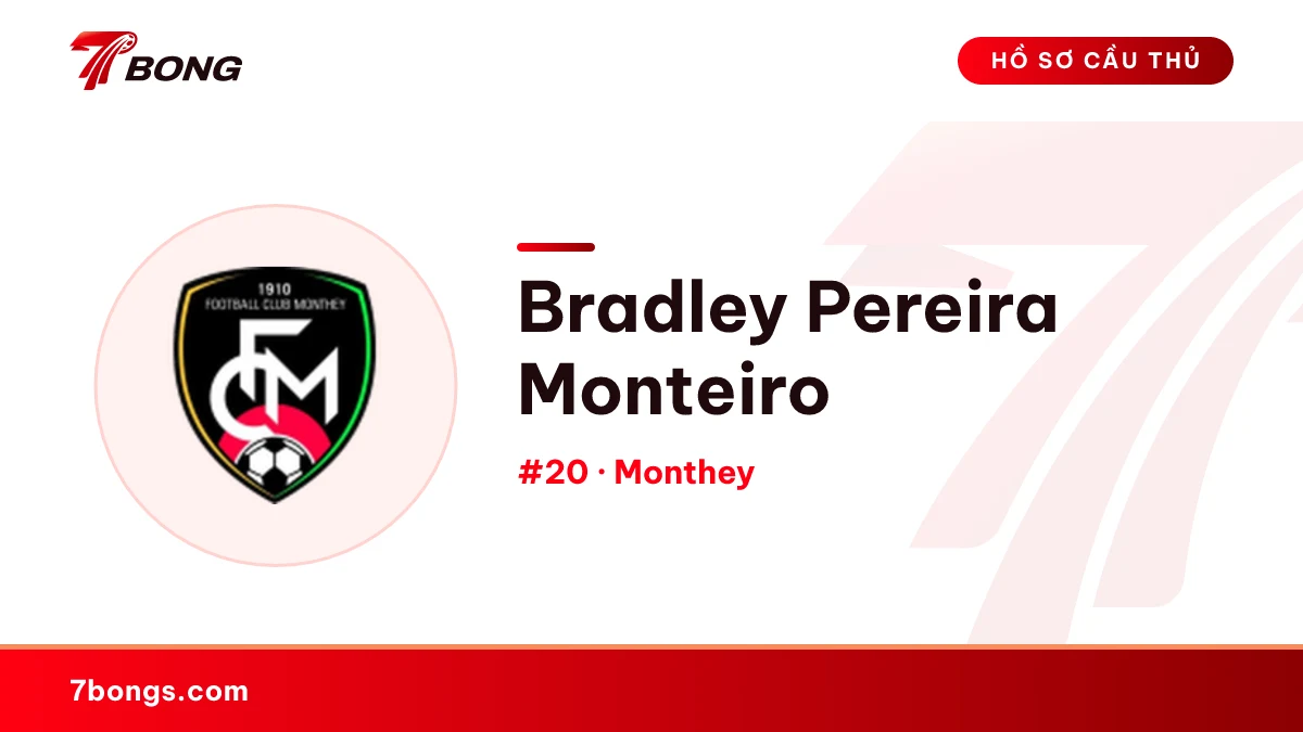 Bradley Pereira Monteiro — Monthey