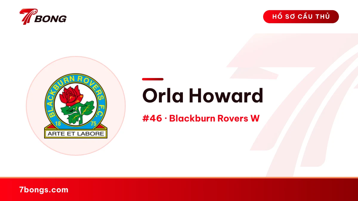 Orla Howard — Blackburn Rovers W