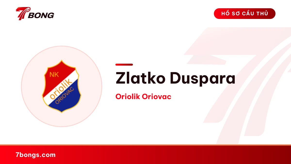 Zlatko Duspara — Oriolik Oriovac