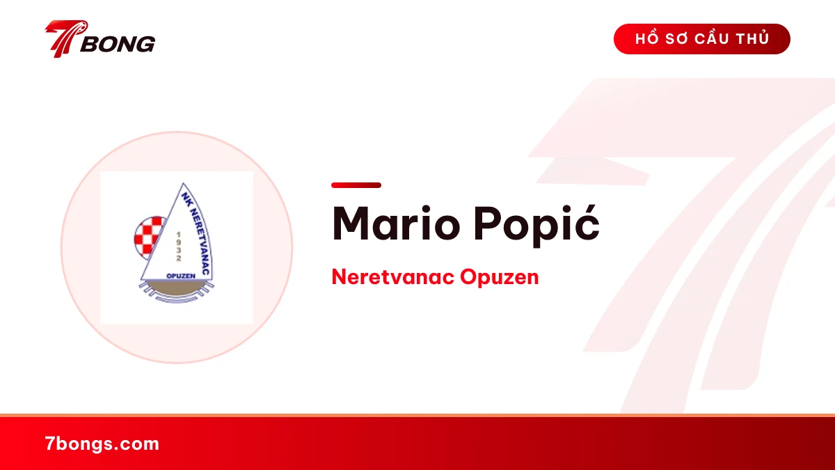 Mario Popić — Neretvanac Opuzen