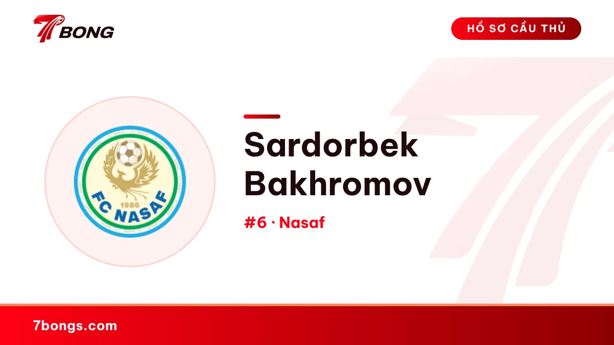 Sardorbek Bakhromov — Nasaf