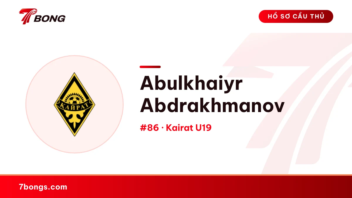 Abulkhaiyr Abdrakhmanov — Kairat U19