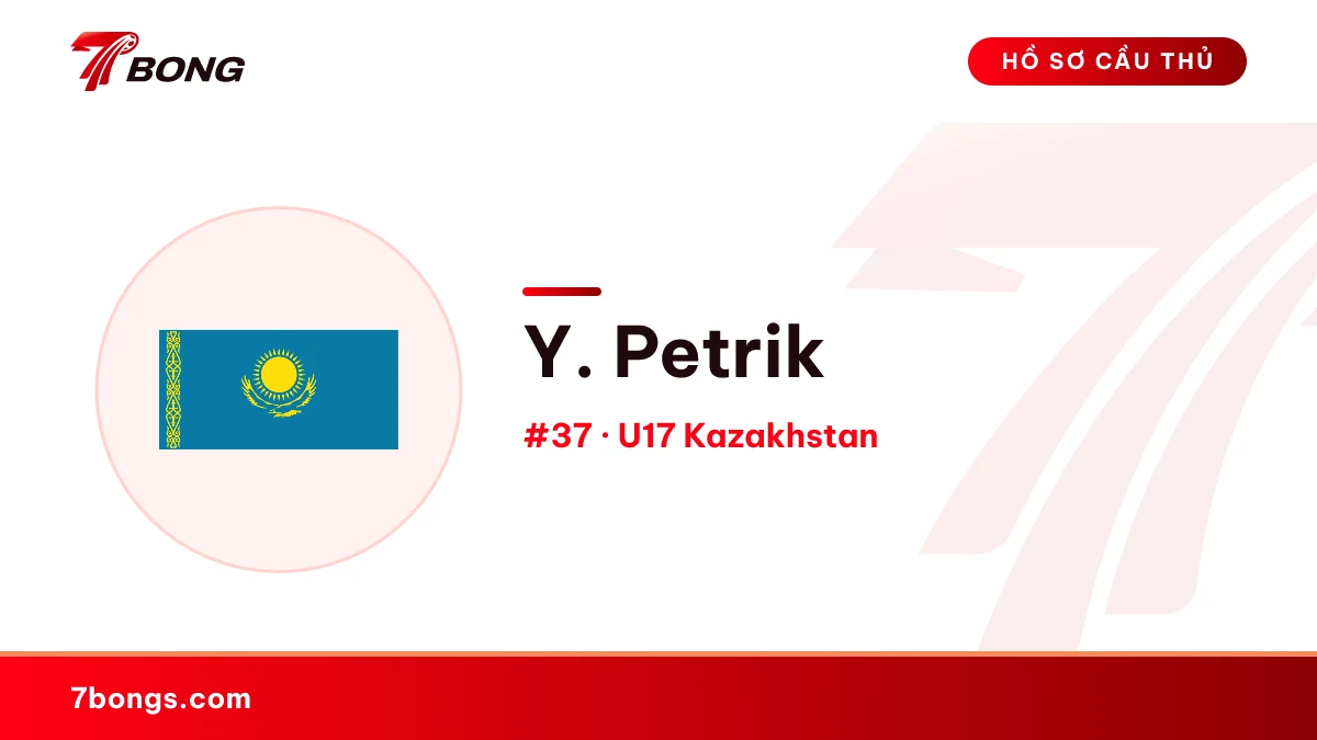 Y. Petrik — U17 Kazakhstan