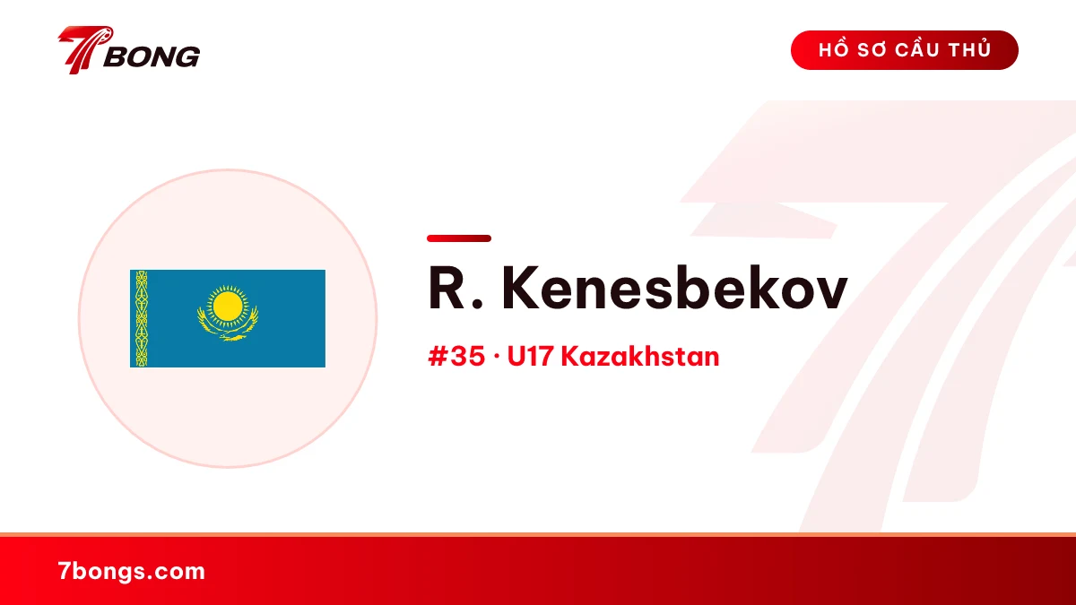 R. Kenesbekov — U17 Kazakhstan
