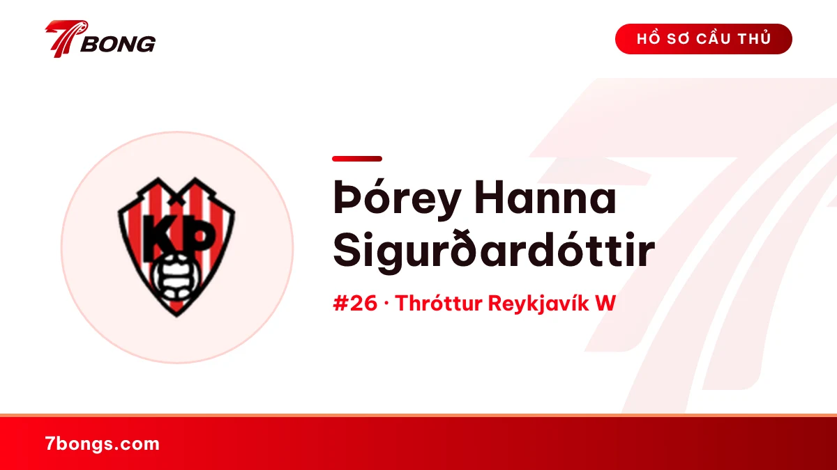 Þórey Hanna Sigurðardóttir — Thróttur Reykjavík W