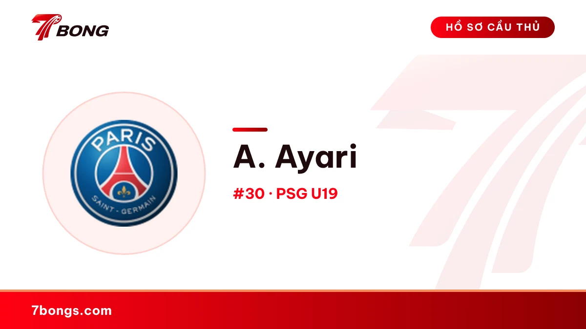 A. Ayari — PSG U19