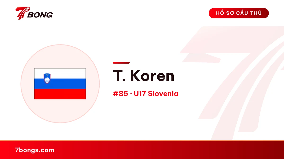 T. Koren — U17 Slovenia