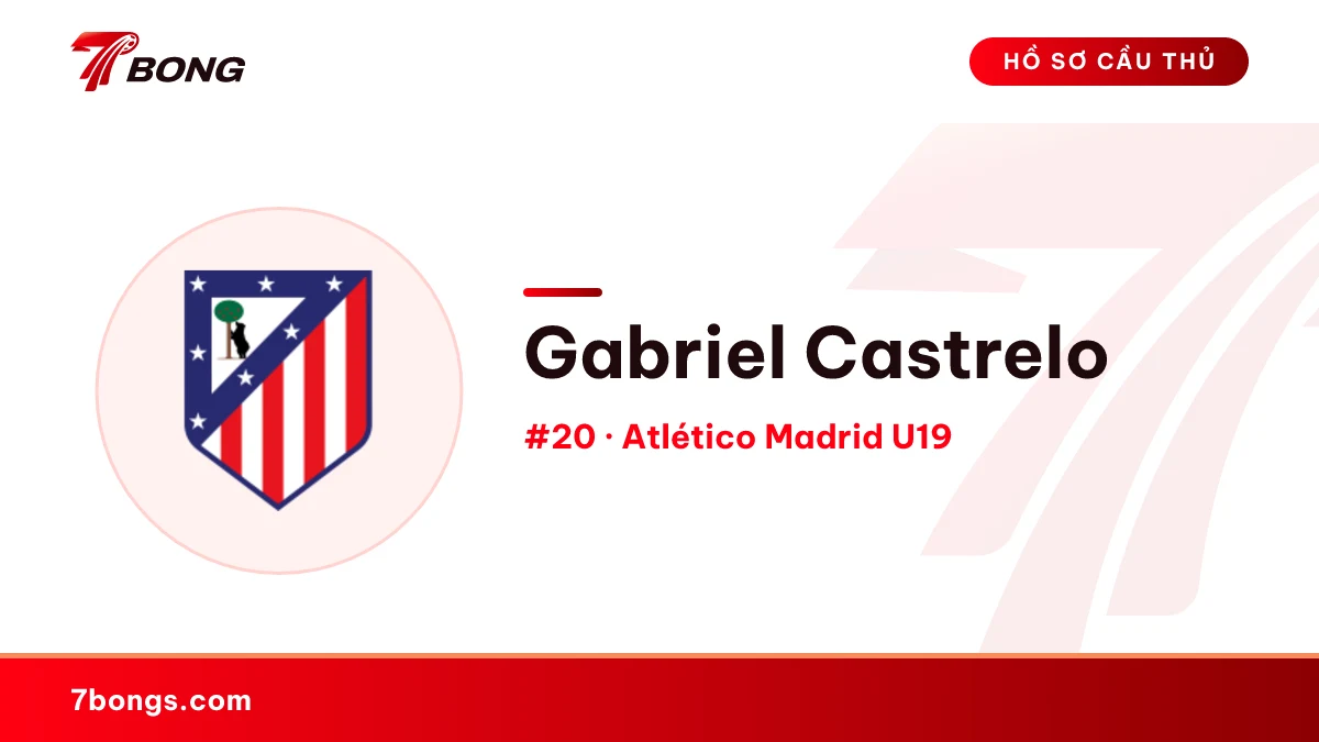 Gabriel Castrelo — Atlético Madrid U19