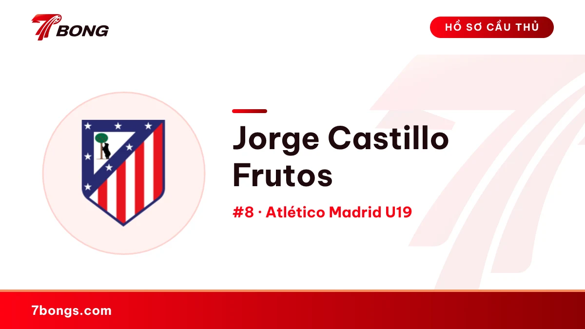 Jorge Castillo Frutos — Atlético Madrid U19