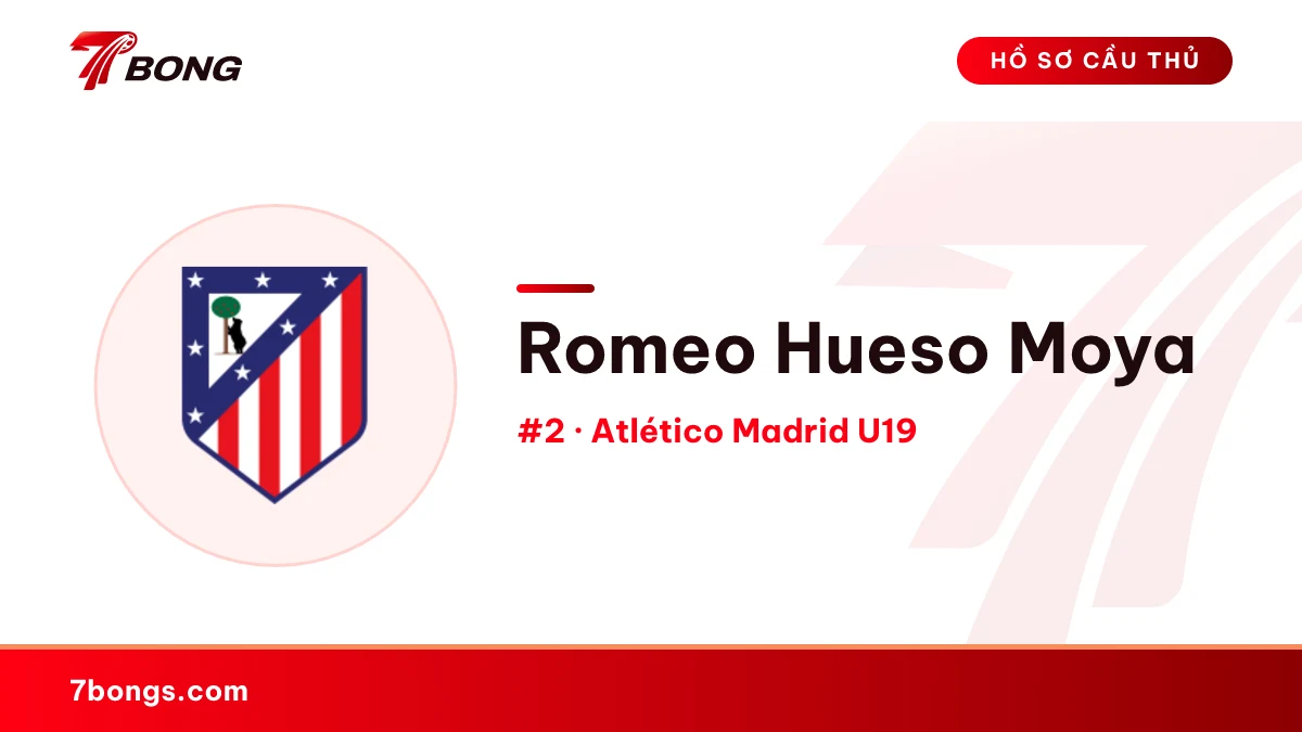 Romeo Hueso Moya — Atlético Madrid U19