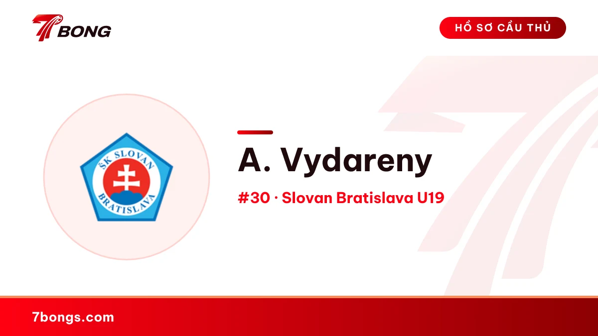 A. Vydareny — Slovan Bratislava U19