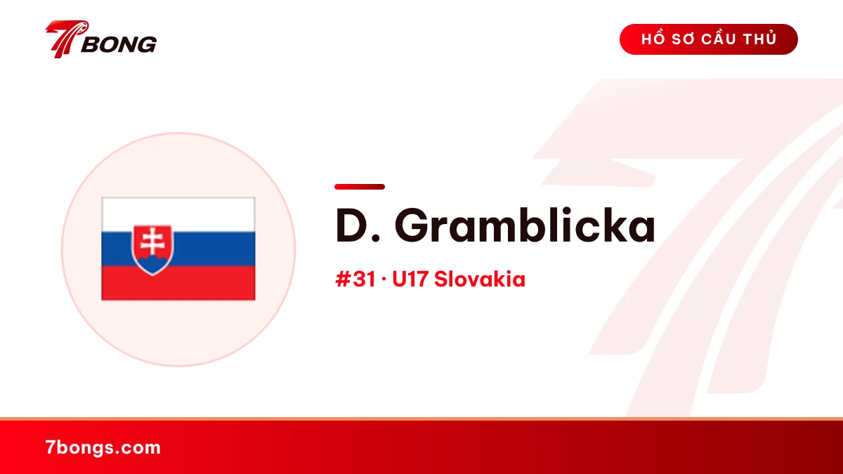 D. Gramblicka — U17 Slovakia