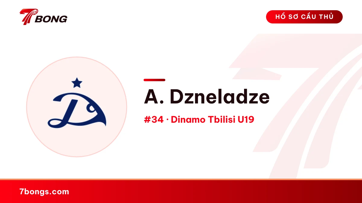 A. Dzneladze — Dinamo Tbilisi U19