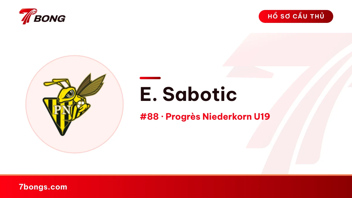 E. Sabotic — Progrès Niederkorn U19