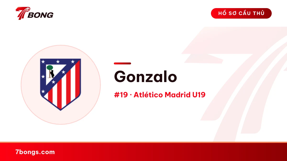 Gonzalo — Atlético Madrid U19
