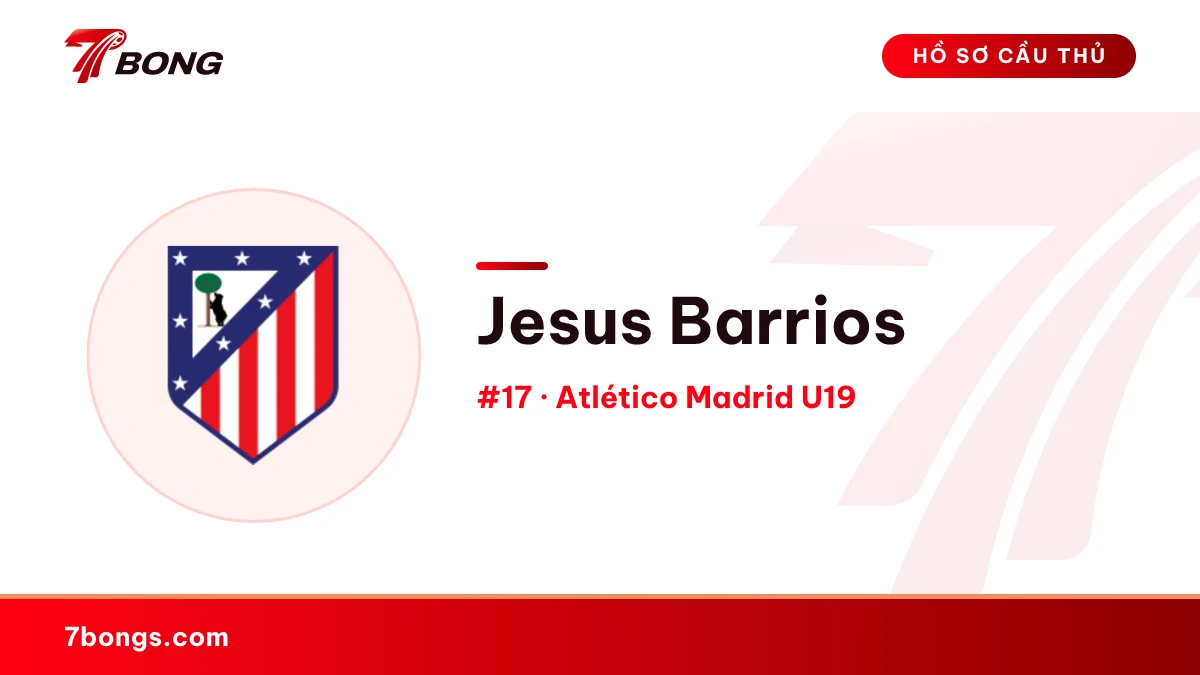 Jesus Barrios — Atlético Madrid U19