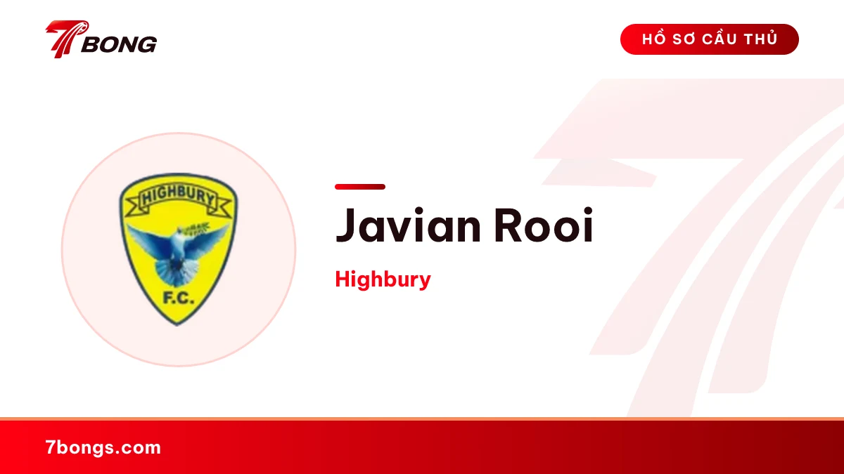 Javian Rooi — Highbury