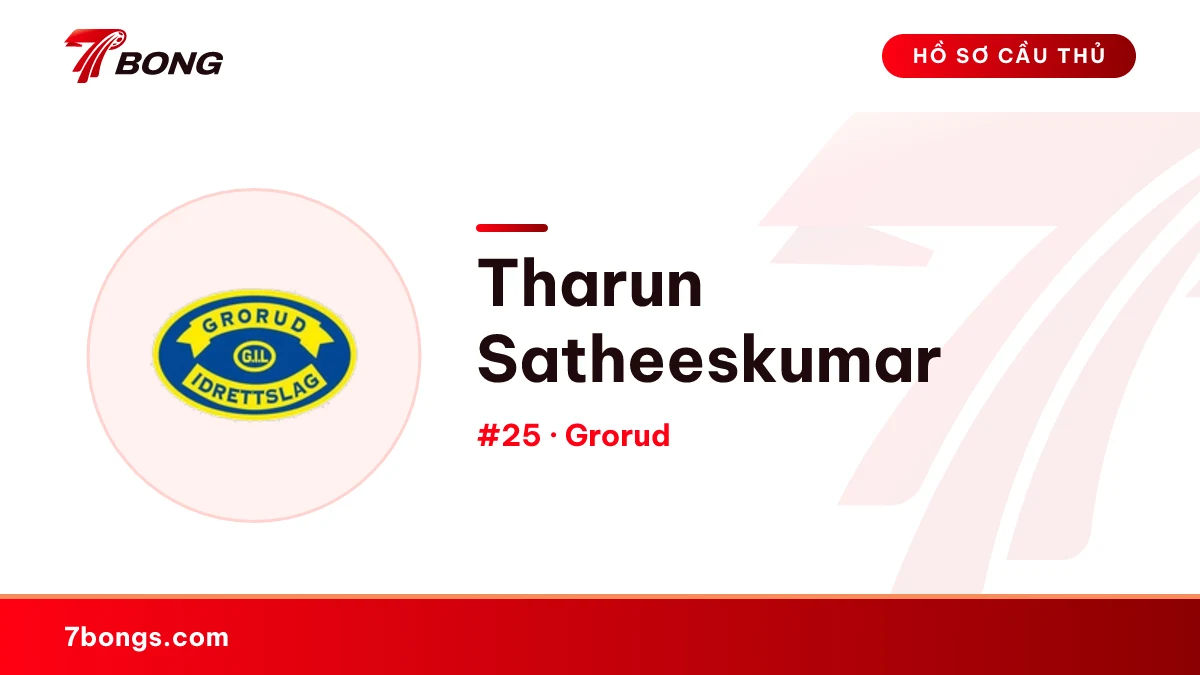 Tharun Satheeskumar — Grorud
