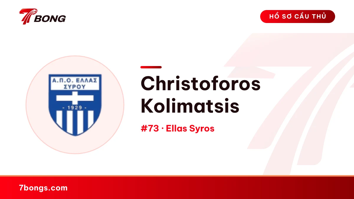 Christoforos Kolimatsis — Ellas Syros