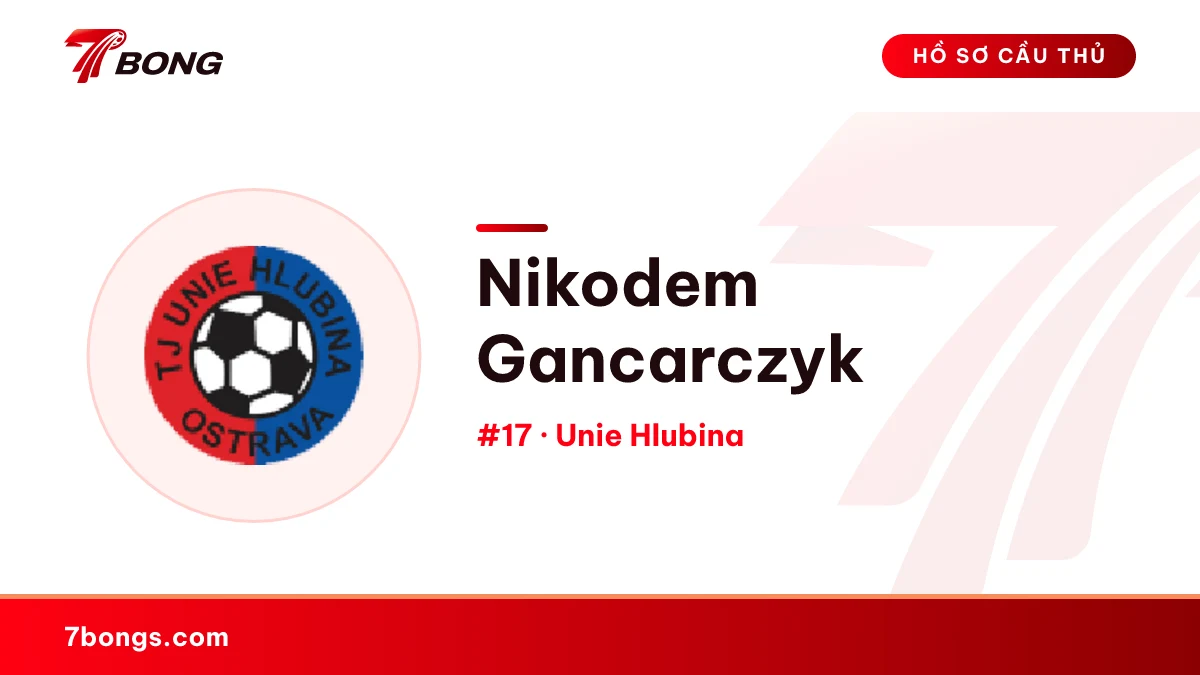 Nikodem Gancarczyk — Unie Hlubina