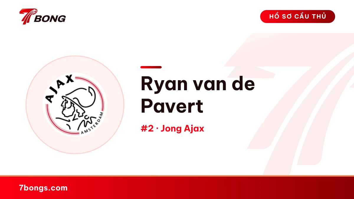 Ryan van de Pavert — Jong Ajax