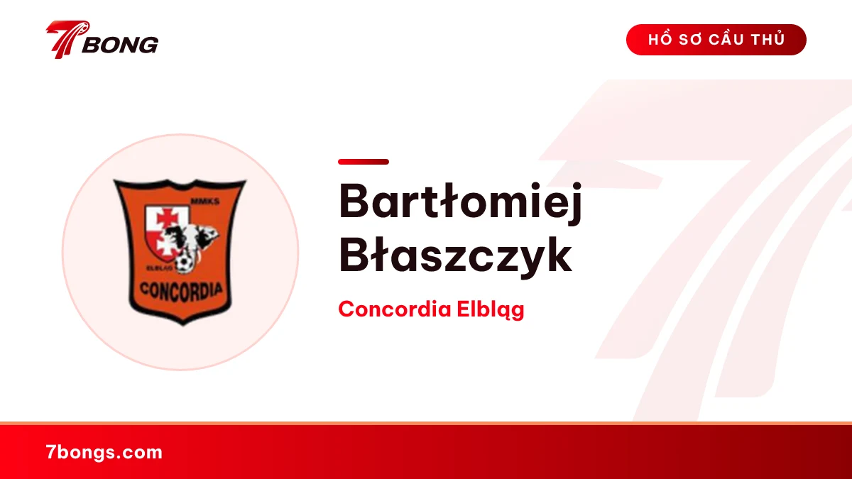 Bartłomiej Błaszczyk — Concordia Elbląg