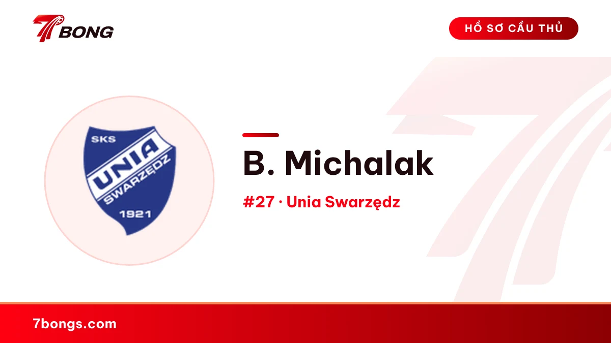 B. Michalak — Unia Swarzędz