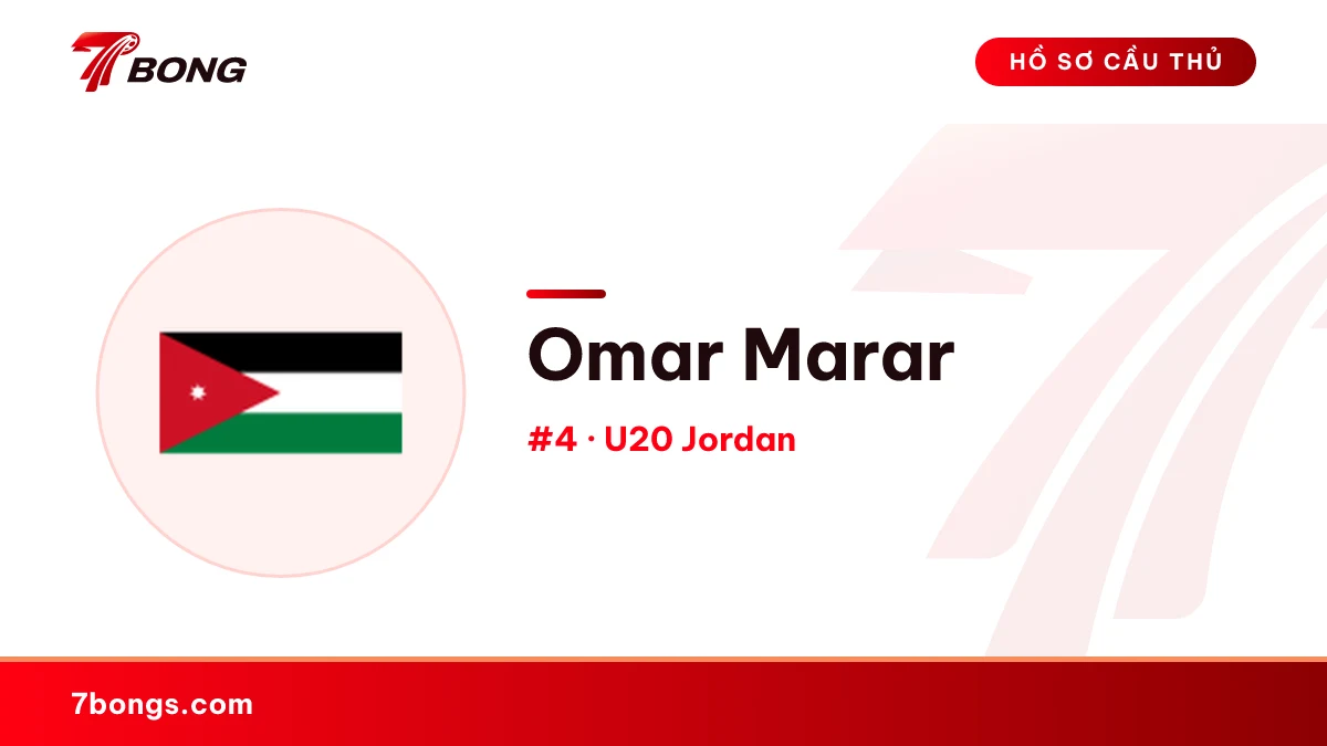 Omar Marar — U20 Jordan