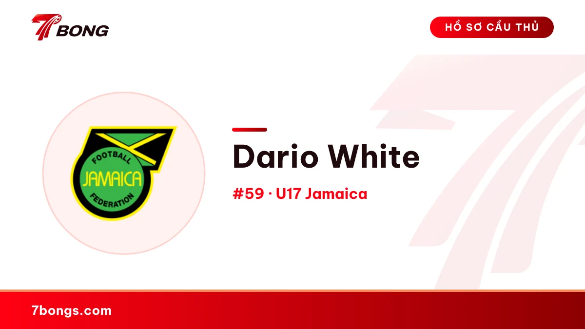 Dario White — U17 Jamaica