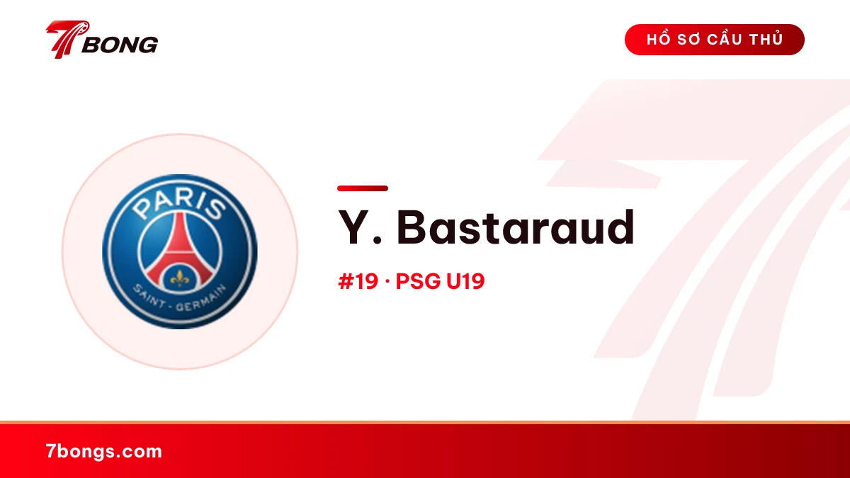 Y. Bastaraud — PSG U19