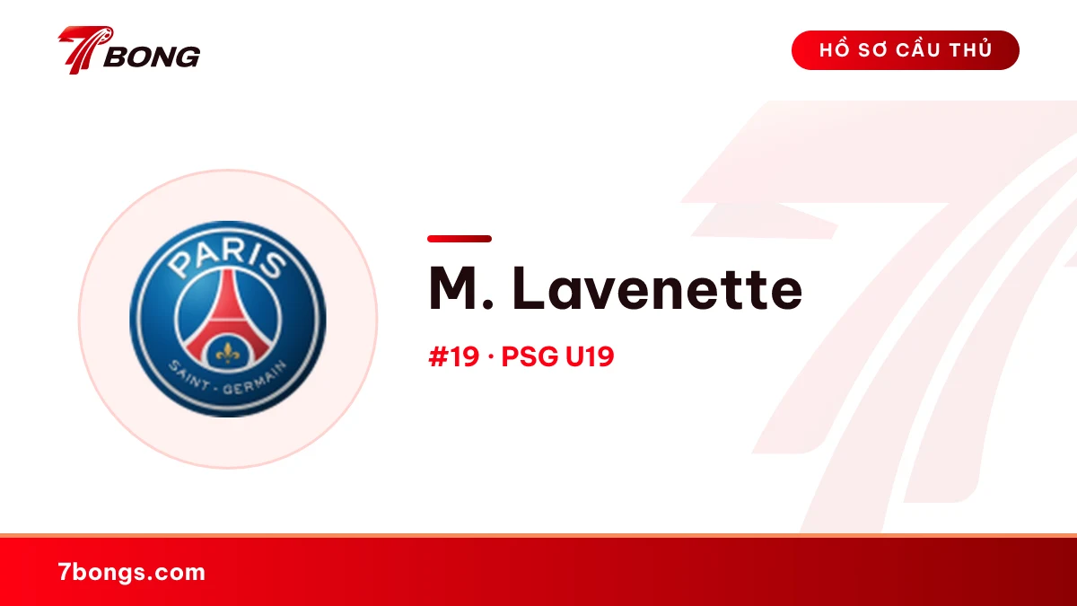 M. Lavenette — PSG U19