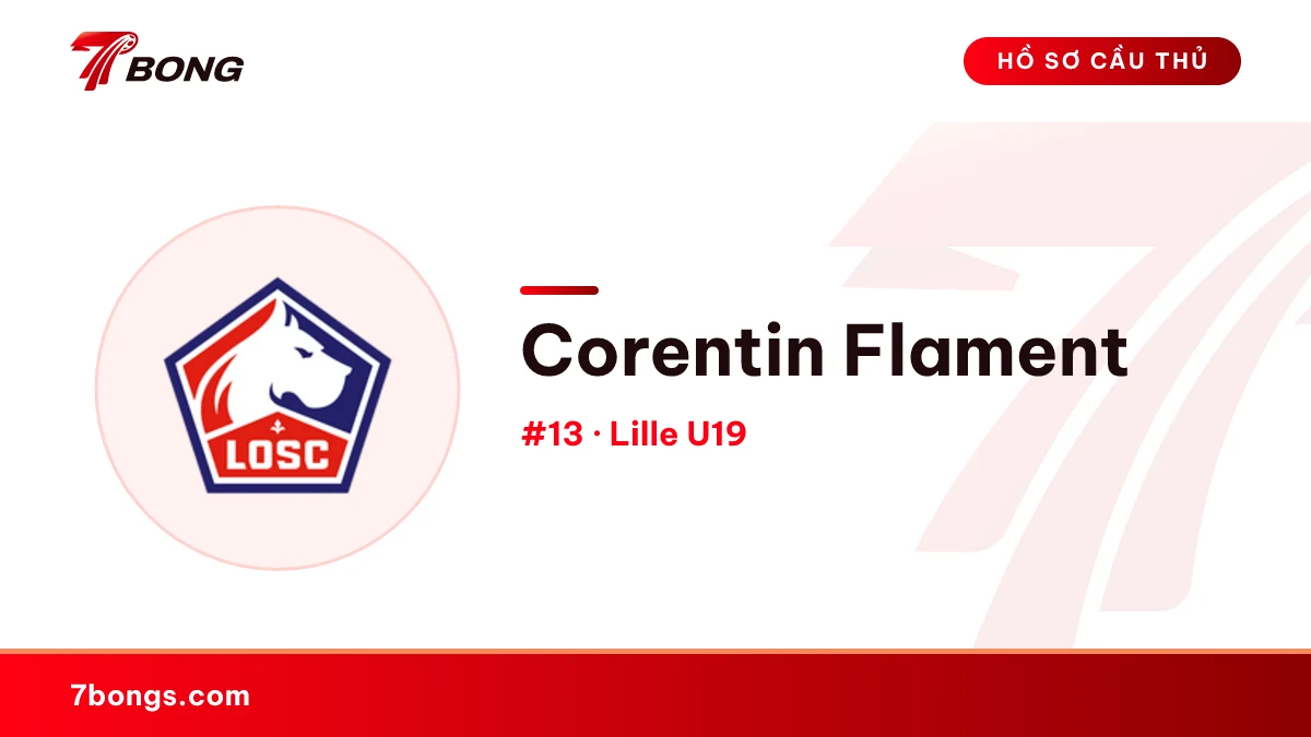 Corentin Flament — Lille U19