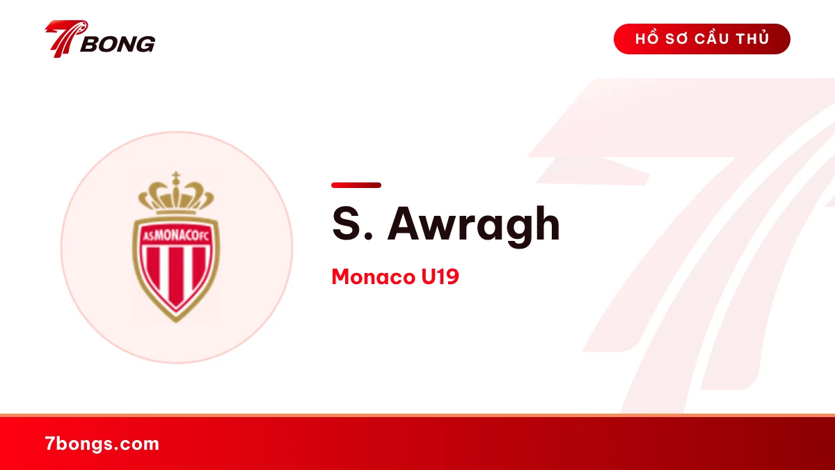 S. Awragh — Monaco  U19