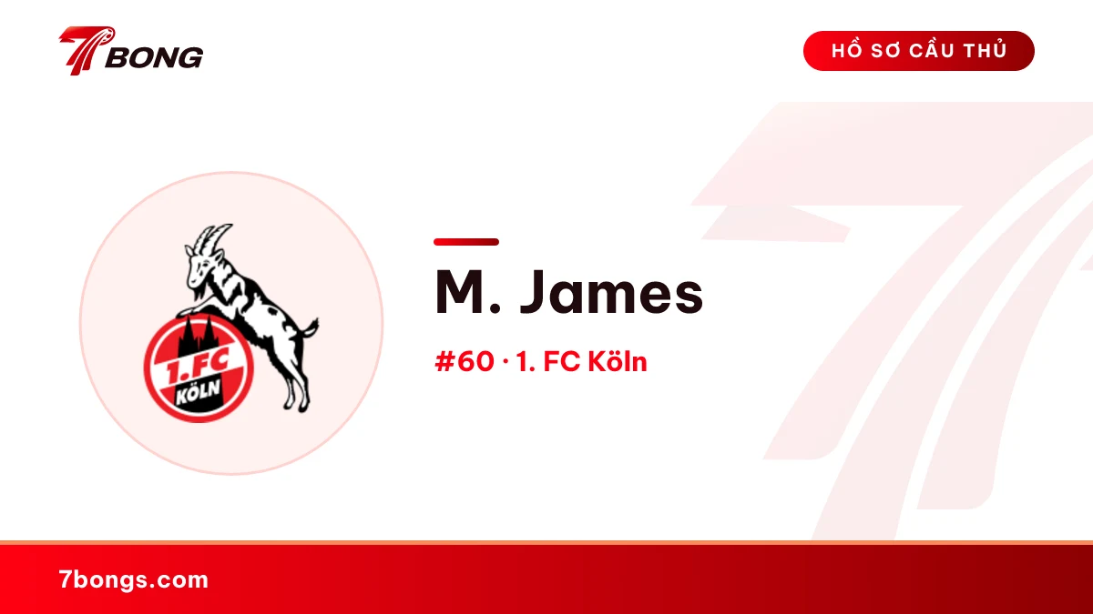 M. James — 1. FC Köln
