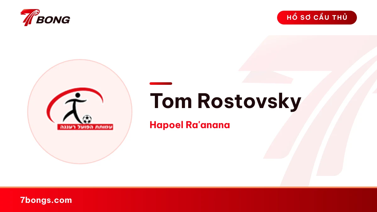 Tom Rostovsky — Hapoel Ra'anana