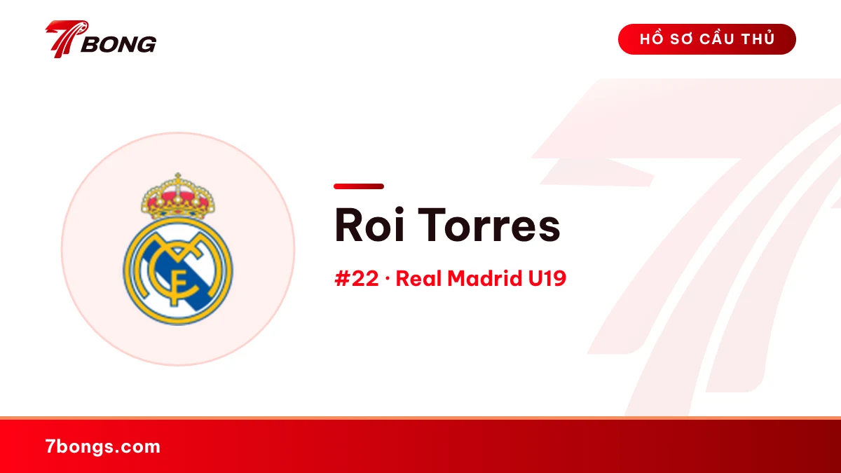 Roi Torres — Real Madrid U19