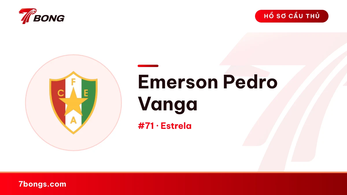 Emerson Pedro Vanga — Estrela