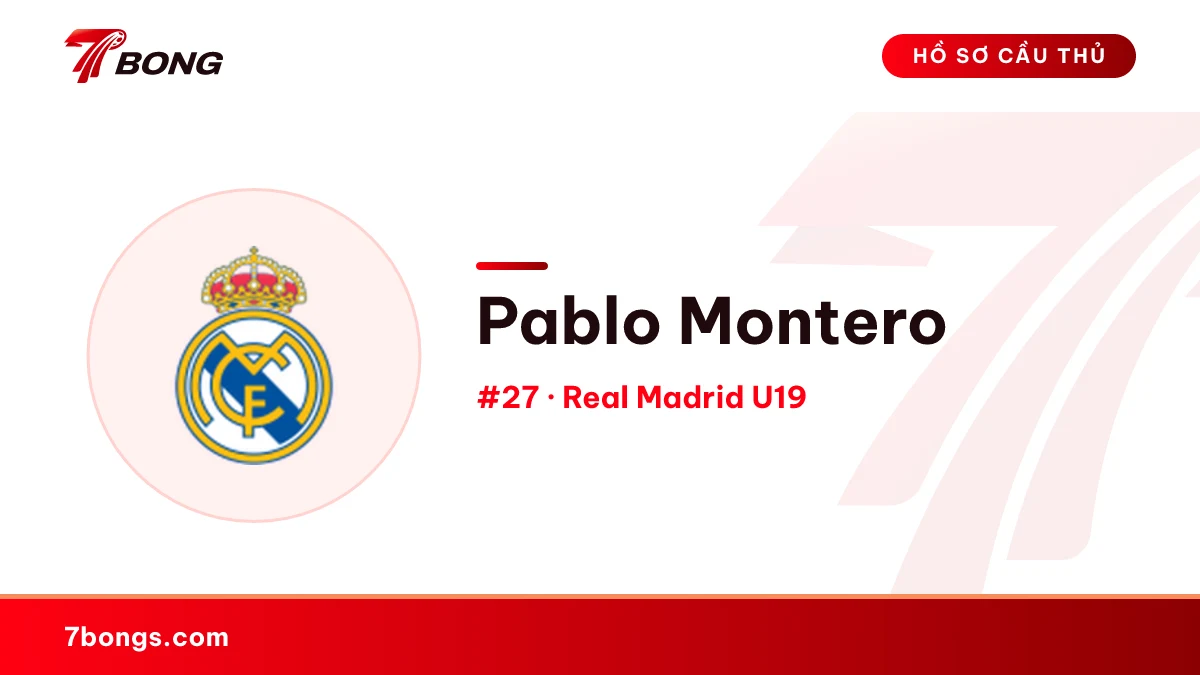 Pablo Montero — Real Madrid U19