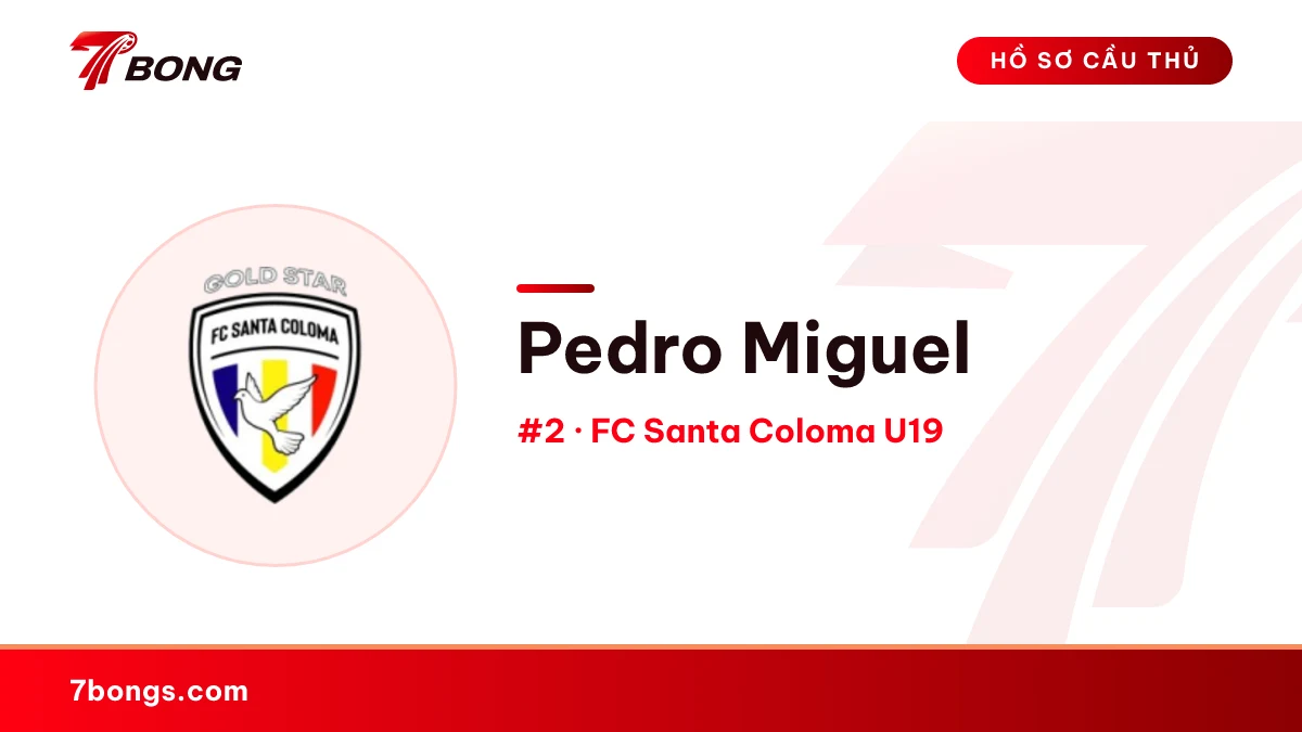Pedro Miguel — FC Santa Coloma U19