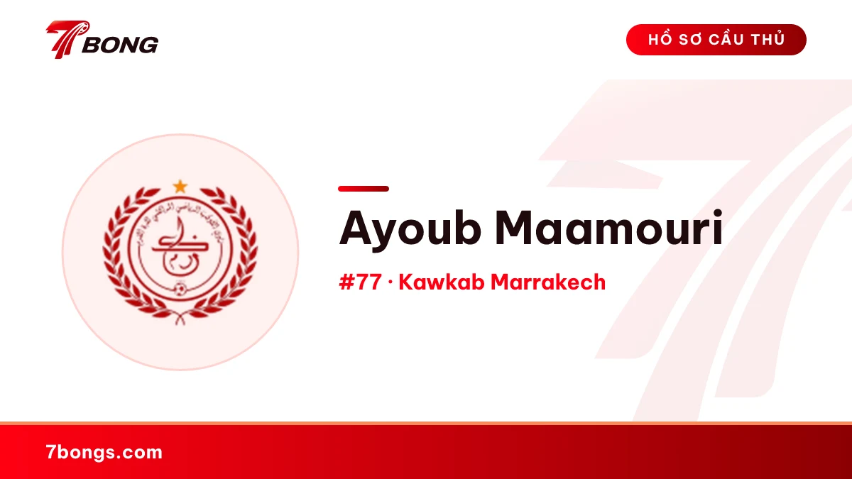 Ayoub Maamouri — Kawkab Marrakech