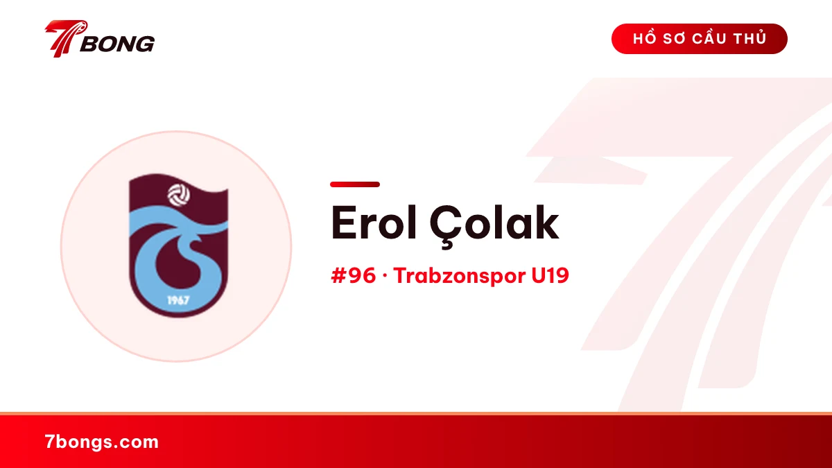 Erol Çolak — Trabzonspor U19