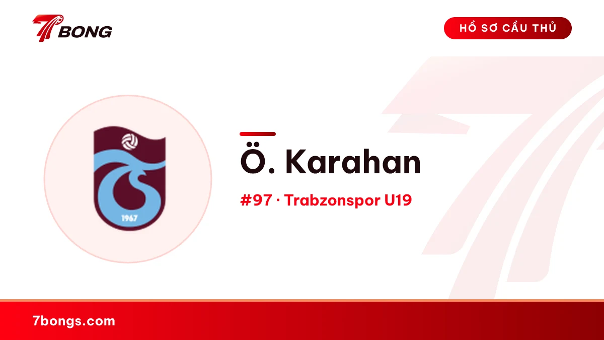 Ö. Karahan — Trabzonspor U19