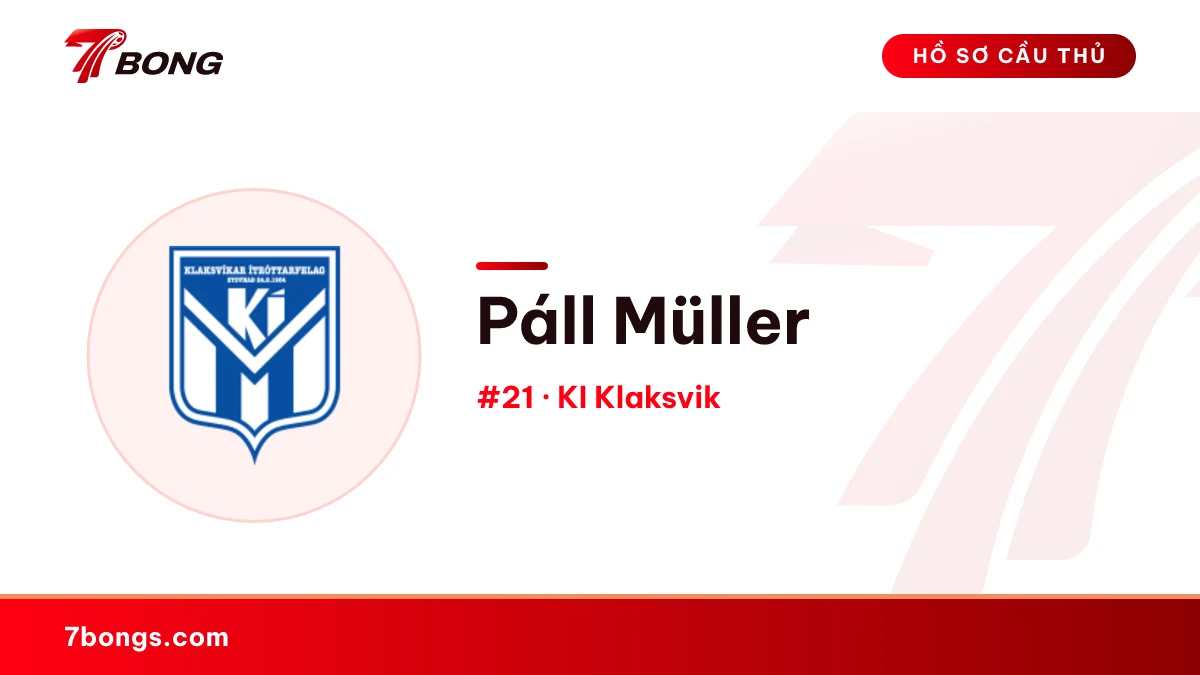 Páll Müller — KI Klaksvik