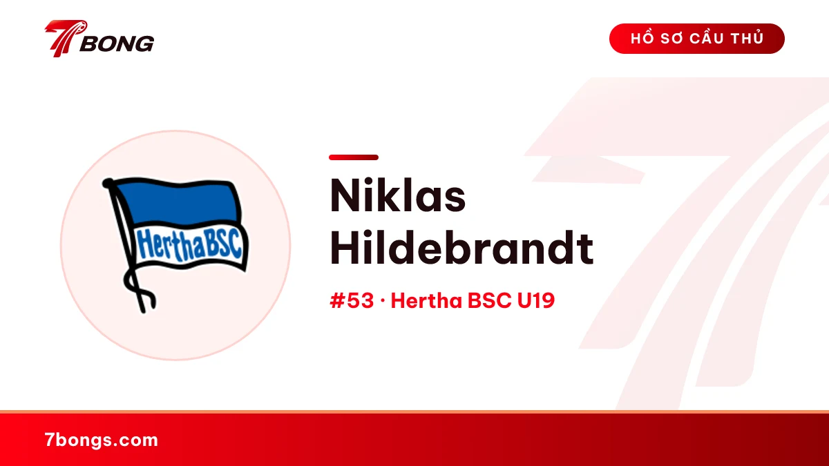 Niklas Hildebrandt — Hertha BSC U19