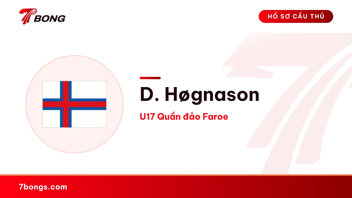 D. Høgnason — U17 Quần đảo Faroe