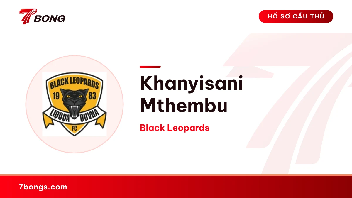 Khanyisani Mthembu — Black Leopards