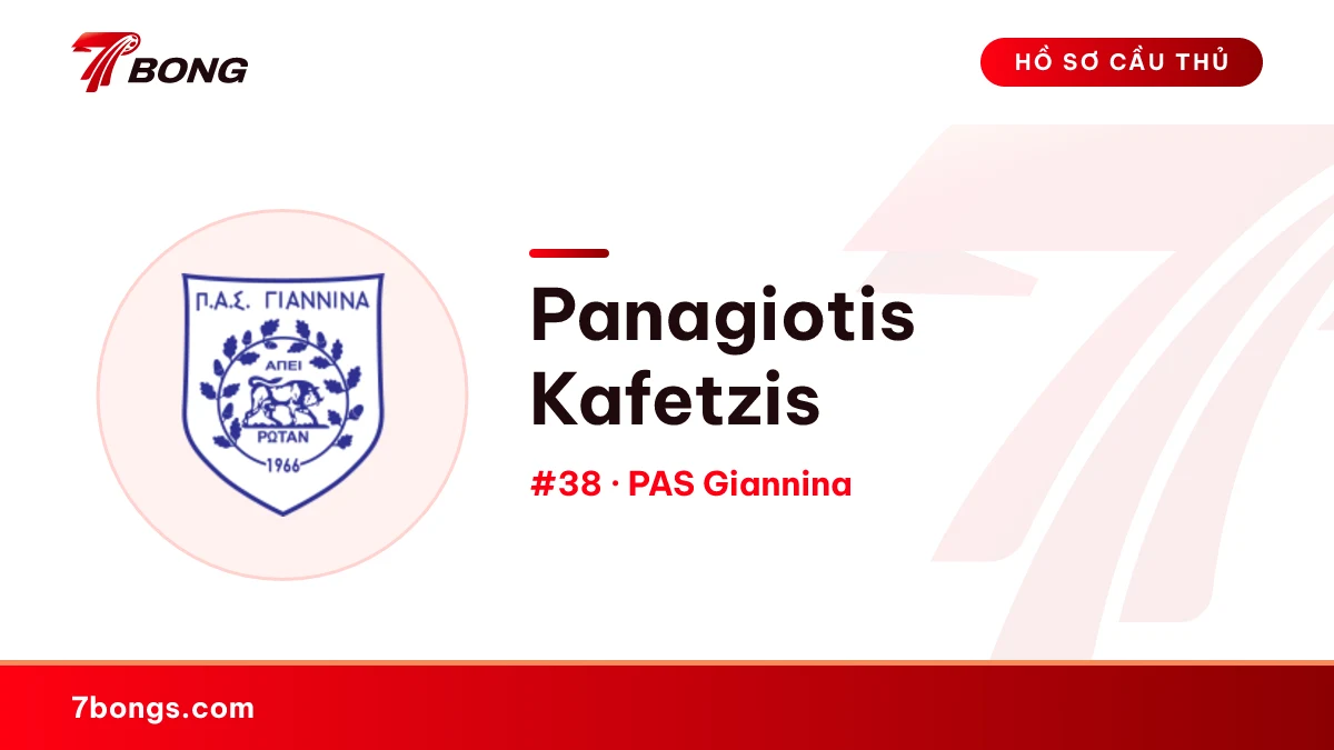 Panagiotis Kafetzis — PAS Giannina