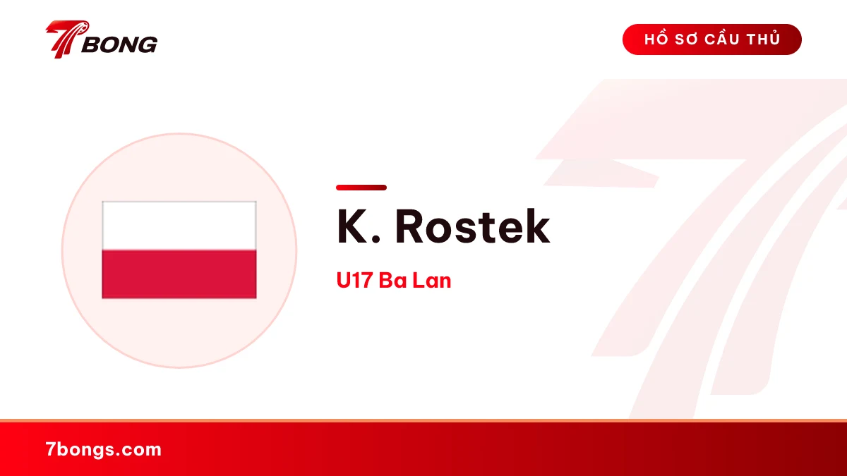 K. Rostek — U17 Ba Lan
