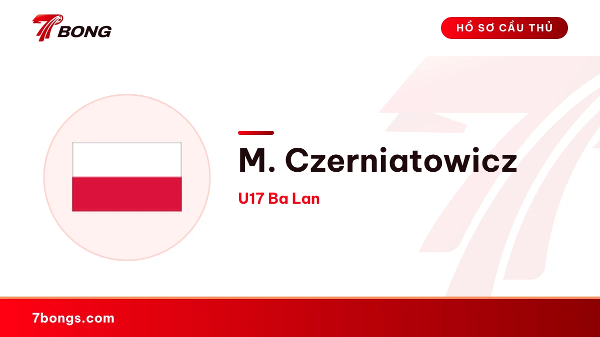 M. Czerniatowicz — U17 Ba Lan